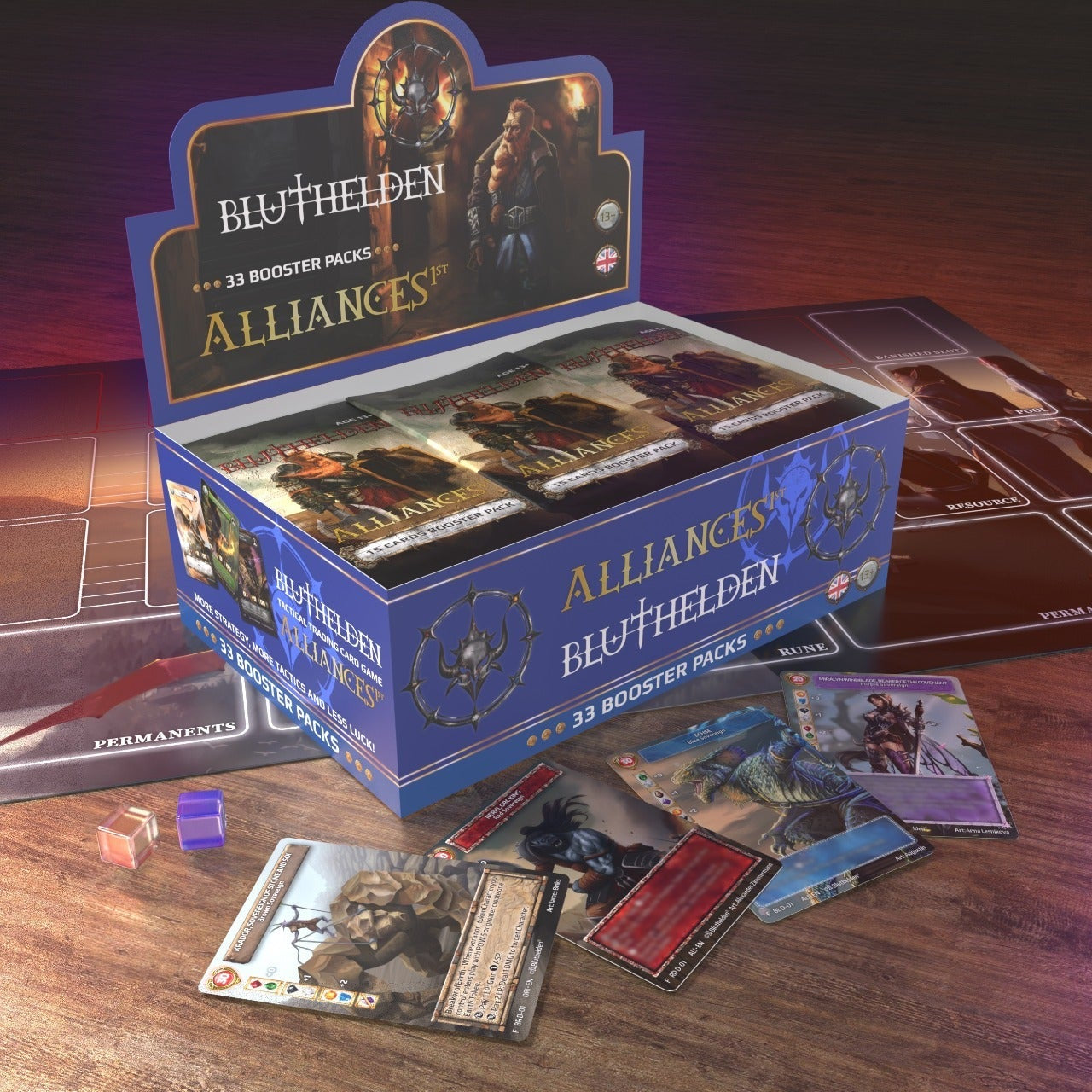 alliances booster box Bluthelden TTCG - 2.Edition - First Print 