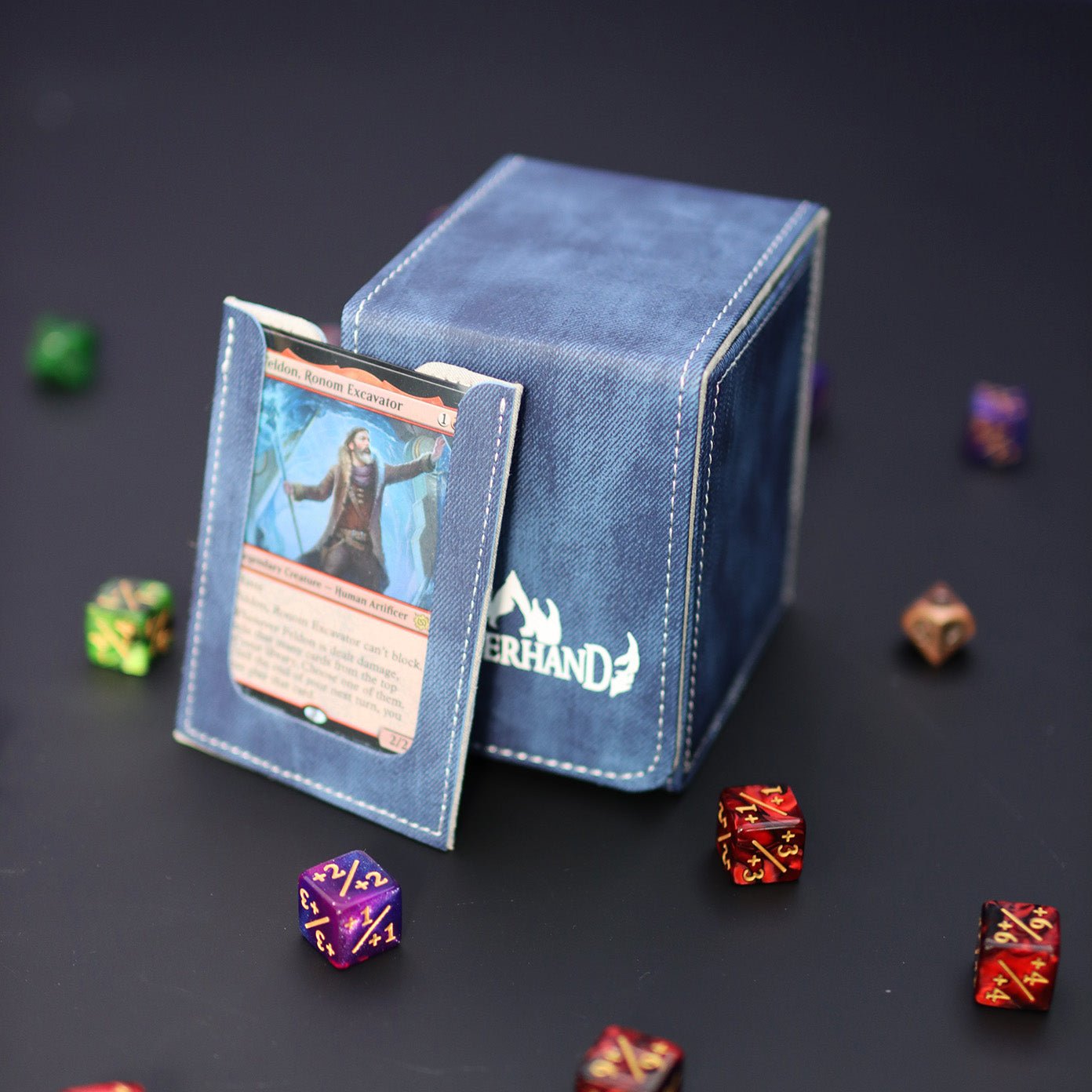 Einzel Deck-Box mit Commander Sleeve - Zauberhand