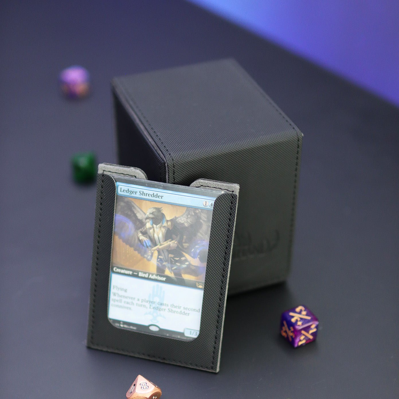 Einzel Deck-Box mit Commander Sleeve - Zauberhand