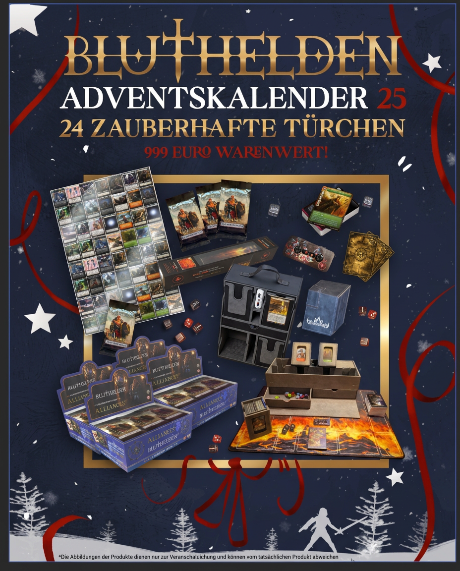 Bluthelden Adventskalender 2026