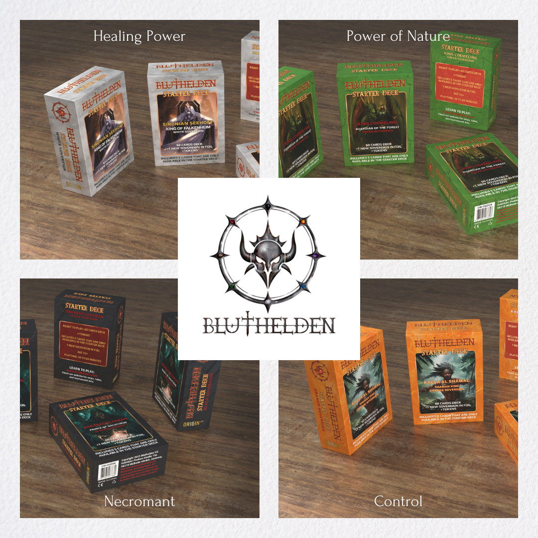 Bluthelden TTCG - Leros World - First Print "Origin" - Starter Deck Set