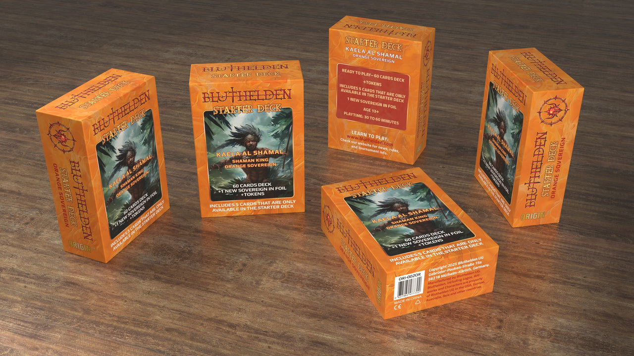 Bluthelden TTCG - First Print "Origin" - Starter Deck Orange