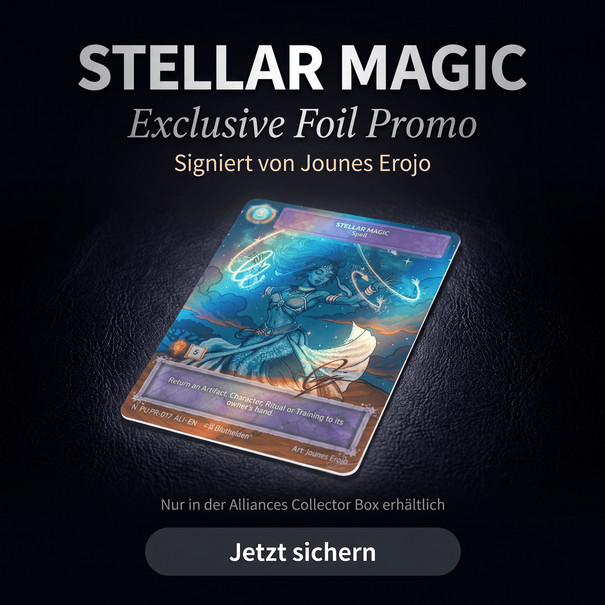 Bluthelden Collectors' Box Alliances - Zauberhand Premium Zubehör für TCG