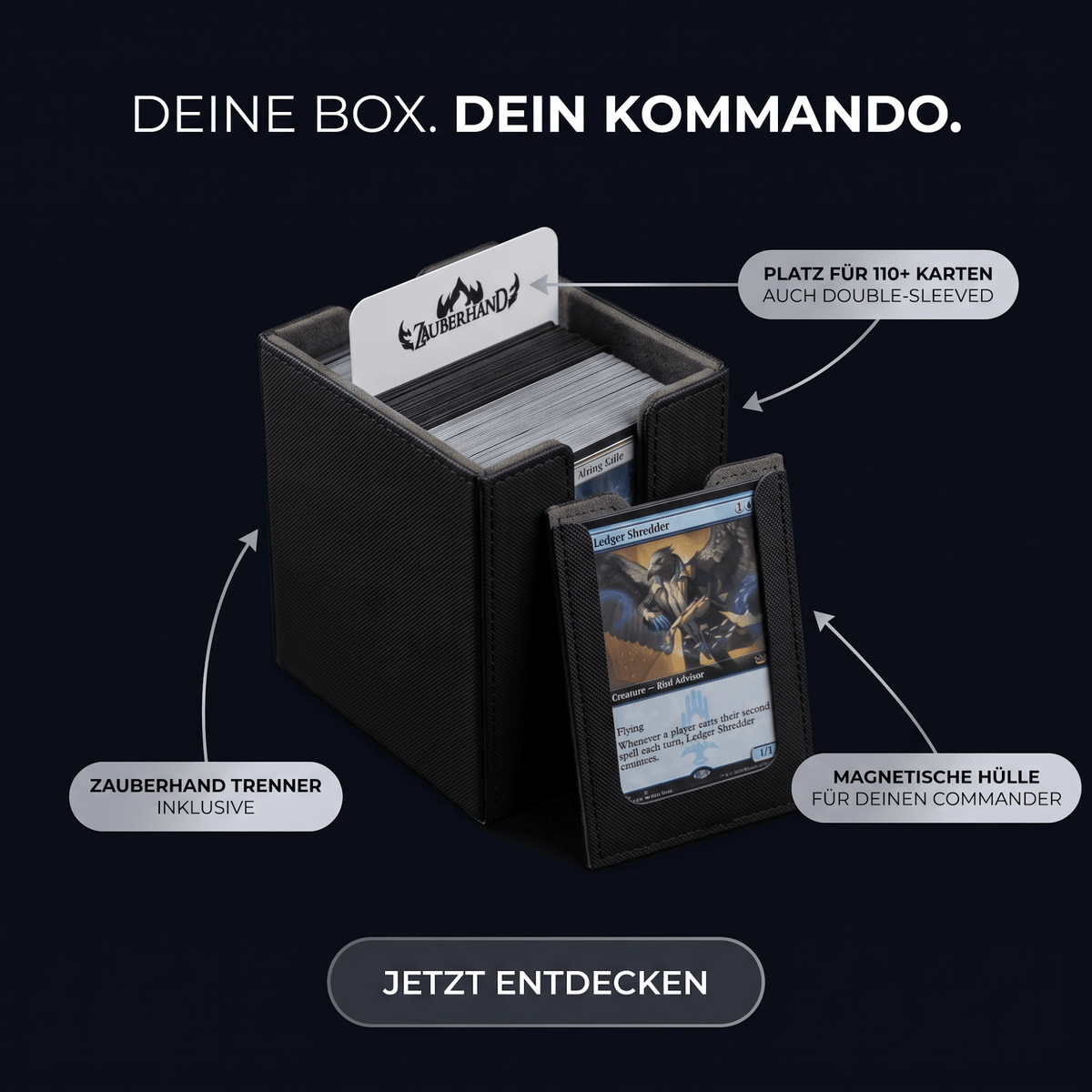 Deck-Box "Dissension" Bundle - Zauberhand Premium Zubehör für TCG