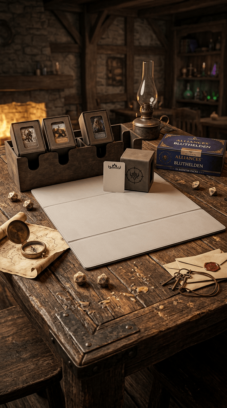 Deck-Box "Origin" 4 x 80+ Karten Decks - Zauberhand Premium Zubehör für TCG