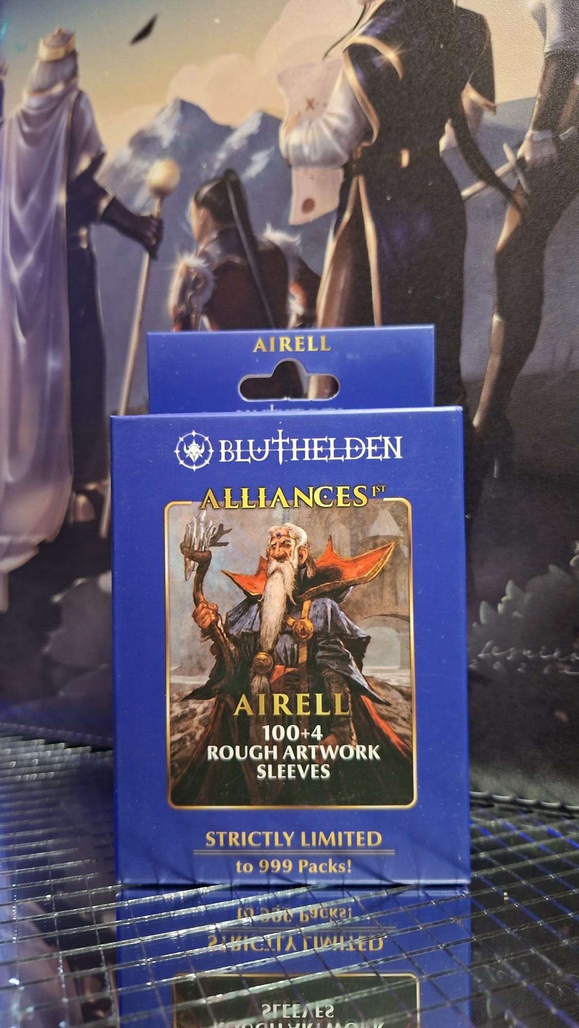 Rough Artwork Hüllen "Airell the Blue" by Helge C. Balzer - Zauberhand Premium Zubehör für TCG
