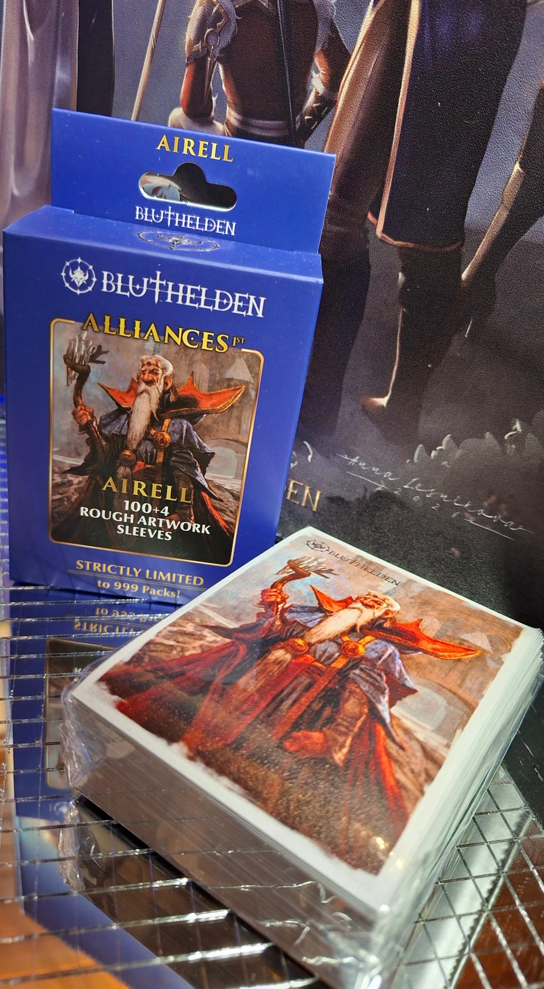 Rough Artwork Hüllen "Airell the Blue" by Helge C. Balzer - Zauberhand Premium Zubehör für TCG