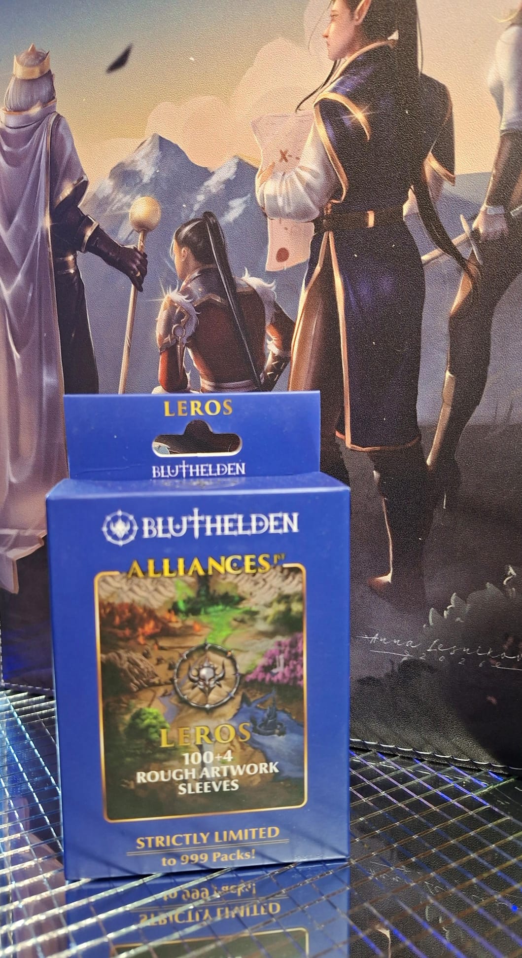 Rough Artwork Hüllen "Leros" - 104 Stück - Zauberhand Premium Zubehör für TCG