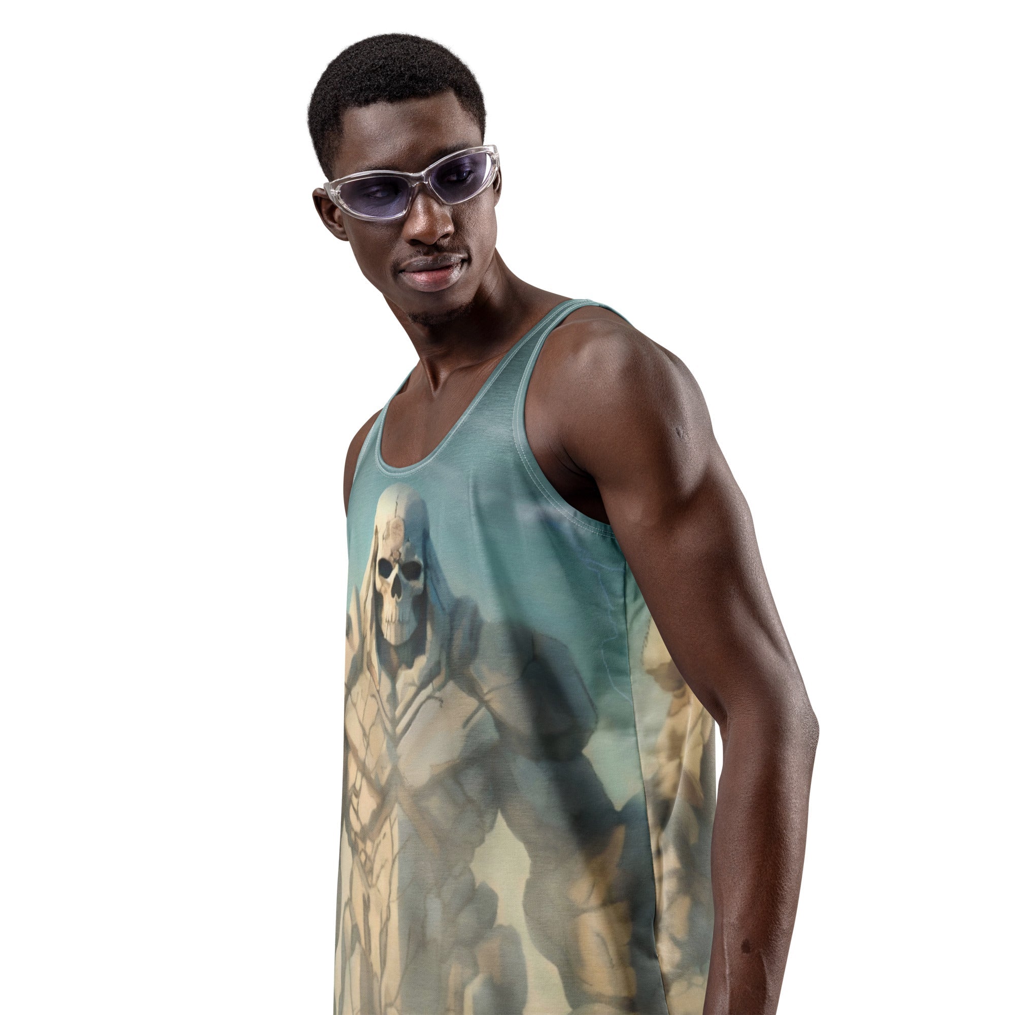 Stone Golem Unisex Tank Top - Zauberhand