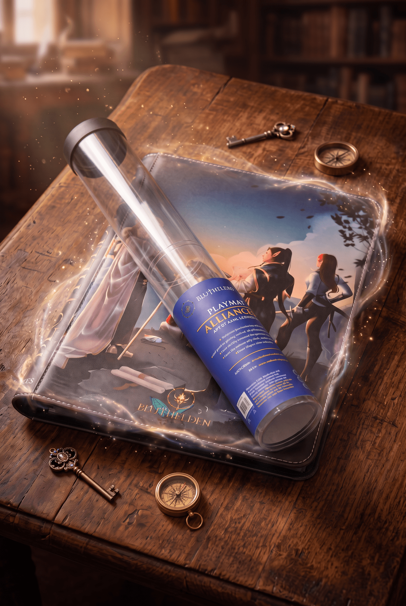 Zauberhand® Sammelalbum / Collector's Pocket Album - Bluthelden "Alliances" (360 Karten) - Zauberhand Premium Zubehör für TCG
